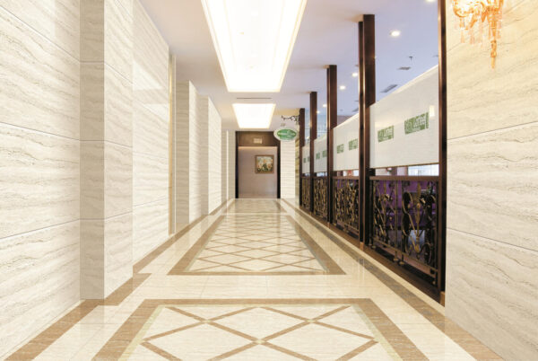 BHT-1002 КЕРАМОГРАНИТ BASCONI HOME WHITE TRAVERTINE 600X1200X13 MATT