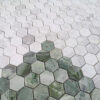 DOLOMITI BIANCO POL HEX 23X40X7