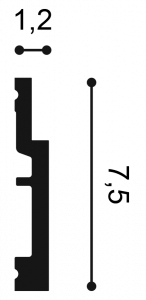 ПЛИНТУС SX187 HIGH LINE