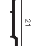 ПЛИНТУС SX191 HIGH RISE