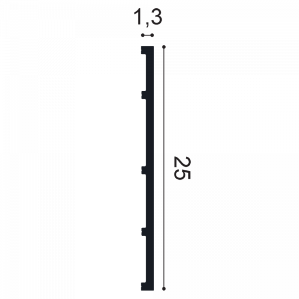 ПЛИНТУС SX207 SQUARE