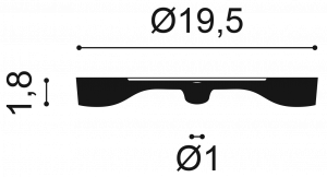 ДЕКОРАТИВНЫЙ ЭЛЕМЕНТ R12