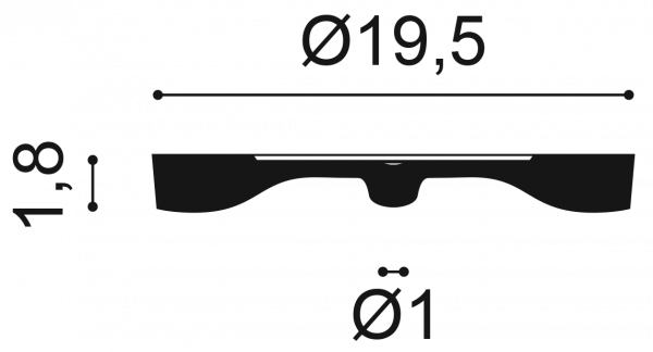 ДЕКОРАТИВНЫЙ ЭЛЕМЕНТ R12