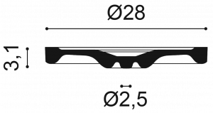 ДЕКОРАТИВНЫЙ ЭЛЕМЕНТ R13