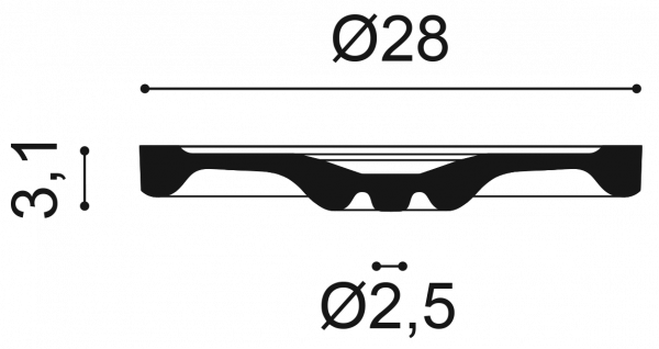 ДЕКОРАТИВНЫЙ ЭЛЕМЕНТ R13