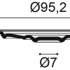 ДЕКОРАТИВНЫЙ ЭЛЕМЕНТ R64
