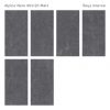 КЕРАМОГРАНИТ МАТОВЫЙ SILK 60Х120 ALPINE NERO 60X120 MATT — изображение 2