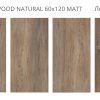КЕРАМОГРАНИТ FORESTA AMAZON WOOD NATURAL 60X120 MATT — изображение 2