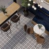 КЕРАМОГРАНИТ CARPETS PRE-CUT BRISTOL RED 60Х60 MATT — изображение 2