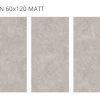 КЕРАМОГРАНИТ CONCRETO CONCRETO BROWN 60X120 MATT — изображение 2