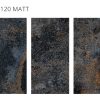 КЕРАМОГРАНИТ METAL CRYSTAL BLUE 60X120 MATT — изображение 2