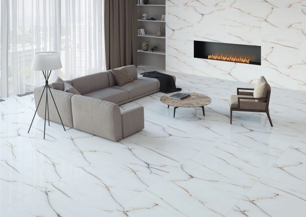 КЕРАМОГРАНИТ PALACIO CRYSTAL WHITE 60Х120 POLISHED — изображение 4