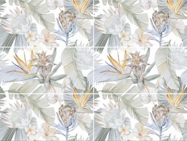 КЕРАМОГРАНИТ DECORS ELITE MALIBU DECOR A+B 60X120 MATT (2 ШТ В КОМПЛ) — изображение 2