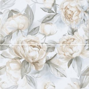 КЕРАМОГРАНИТ DECORS ELITE PEONIES DECOR A+B 60X120 MATT (2 ШТ В КОМПЛ)