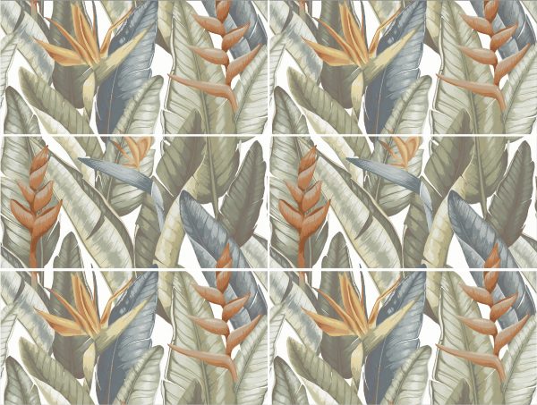 КЕРАМОГРАНИТ DECORS ELITE SAMUI DECOR A+B 60X120 MATT (2 ШТ В КОМПЛ) — изображение 2