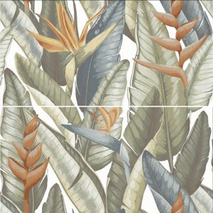 КЕРАМОГРАНИТ DECORS ELITE SAMUI DECOR A+B 60X120 MATT (2 ШТ В КОМПЛ)