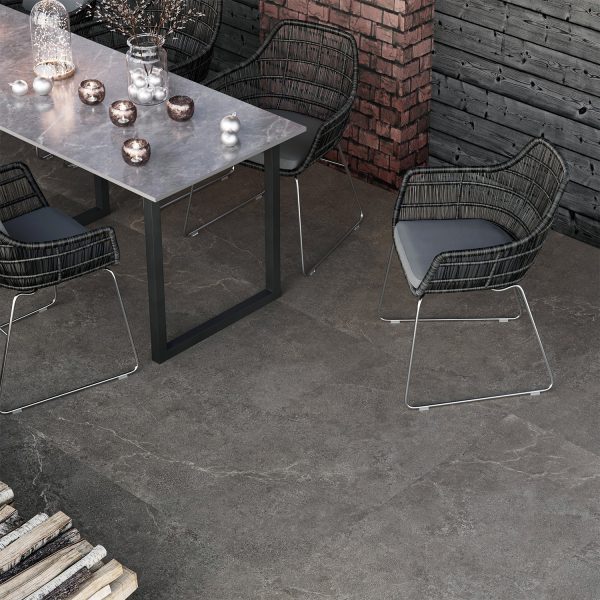 КЕРАМОГРАНИТ ANTISLIP 60X120 LIMESTONE NERO 60X120 ANTISLIP — изображение 5