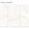 КЕРАМОГРАНИТ МАТОВЫЙ VELVET MOON ONYX LIGHT 60X120 MATT — изображение 2