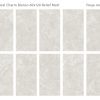 КЕРАМОГРАНИТ МАТОВЫЙ SILK 60Х120 MYSTICAL CHARM BIANCO 60X120 MATT — изображение 2