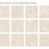 КЕРАМОГРАНИТ МАТОВЫЙ SILK 60Х60 MYSTICAL CHARM CREMA 60X60 MATT — изображение 2