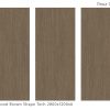 КЕРАМИЧЕСКИЕ СЛЭБЫ MATT OAKWOOD BROWN SHAPE TECH 2800Х1200Х6ММ — изображение 2