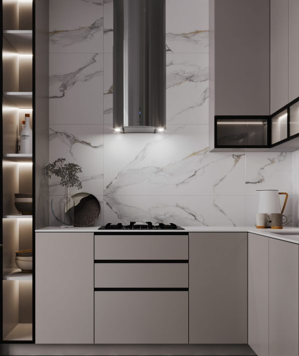 КЕРАМОГРАНИТ LUNAROSSA VENUS STATUARIO 60X120 SATIN — изображение 4