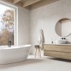 КЕРАМОГРАНИТ МАТОВЫЙ SILK 60Х60 TRAVERTINO IVORY 60X60 MATT — изображение 3