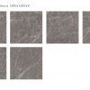 КЕРАМИЧЕСКИЙ СЛЭБ DOUBLE POLISHED TUNDRA GRIS LUMINOUS 1200Х1200Х9ММ — изображение 2