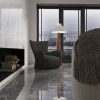 КЕРАМИЧЕСКИЙ СЛЭБ DOUBLE POLISHED TUNDRA GRIS LUMINOUS 1200Х1200Х9ММ — изображение 4