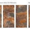КЕРАМОГРАНИТ METAL VINTAGE BROWN 60X120 — изображение 3