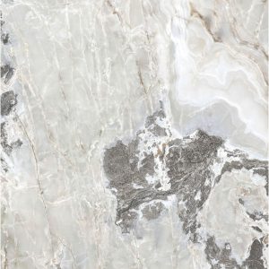КЕРАМОГРАНИТ  ONYX&MORE SILVER BLEND SATIN 6MM R 160X160