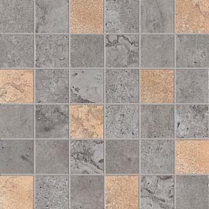 МОЗАИКА ALPES RAW MOS.QUADR.GLAM LEAD	30X30