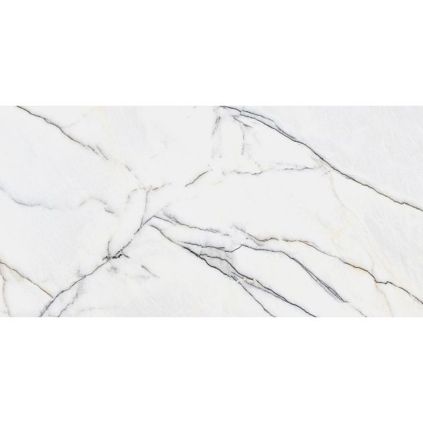 КЕРАМОГРАНИТ МАТОВЫЙ MARBLES PANDA WHITE 60Х120 5ММ MATT