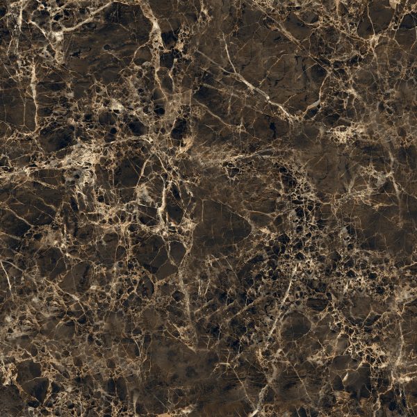 КЕРАМОГРАНИТ REALISTIK IMPERATORE MARRONE HIGH GLOSSY 60X60 — изображение 3