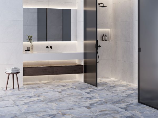 КЕРАМОГРАНИТ МАТОВЫЙ MARBLES BARCELONA BIANCO 60X120 5ММ MATT — изображение 4