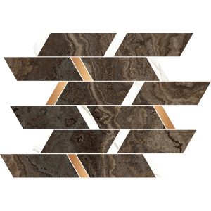 КЕРАМОГРАНИТ RHAPSODY MOSAIC BRICK BROWN 30X32