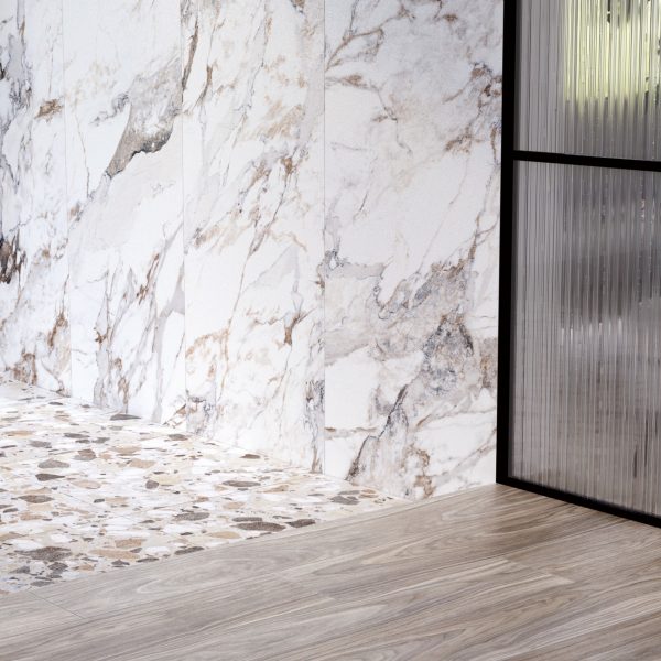 КЕРАМОГРАНИТ VITRA MARBLE-X БРЕЧА КАПРАЙА БЕЛЫЙ ЛАППАТО РЕКТ K949761LPR01VTEP 60X60 (1,44) — изображение 3