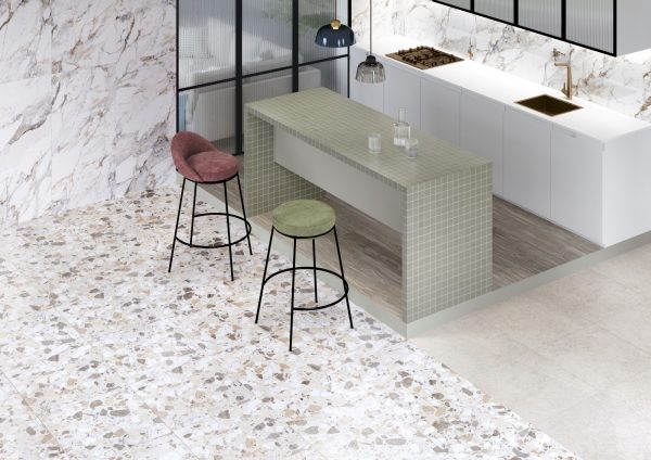 КЕРАМОГРАНИТ VITRA MARBLE-X ДЕКОР ТЕРРАЦЦО LPR 60X60 — изображение 10