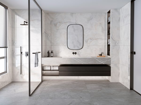 КЕРАМОГРАНИТ МАТОВЫЙ MARBLES BARCELONA GREY 60X120 5ММ MATT — изображение 6