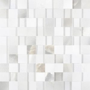 МОЗАИКА ALABASTRI MADREPERLA MOSAICO 3D LAP 3X3 RET	30X30