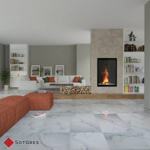 CLOUDY BLUE 120Х60 ГЛЯНЦЕВЫЙ КЕРАМИЧЕСКИЙ ГРАНИТ