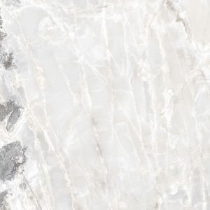 КЕРАМОГРАНИТ  ONYX&MORE WHITE BLEND GLO 6MM 80X80 RET
