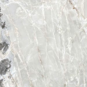 КЕРАМОГРАНИТ  ONYX&MORE SILVER BLEND SATIN 6MM 80X80 RET