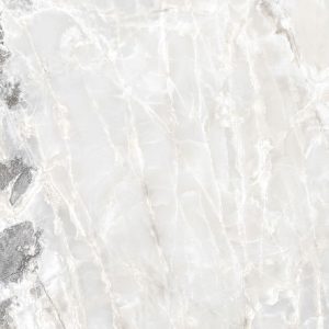КЕРАМОГРАНИТ  ONYX&MORE WHITE BLEND SATIN 6MM 80X80 RET