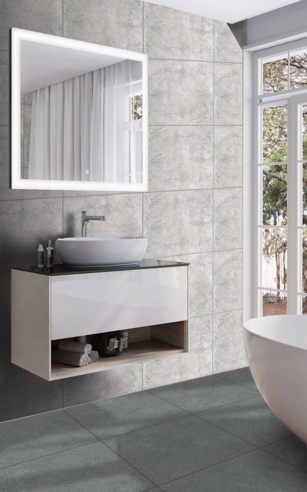 КЕРАМОГРАНИТ REALISTIK VOID GREY 60X60 — изображение 4
