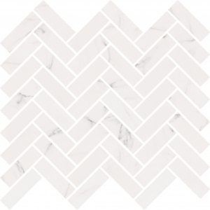 МОЗАИКА SENSI MOS CHEVRON STATUARIO WHITE	30X30