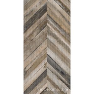 КЕРАМИЧЕСКАЯ ПЛИТКА RAFTERS DARK CHEVRON RETT. 60X120