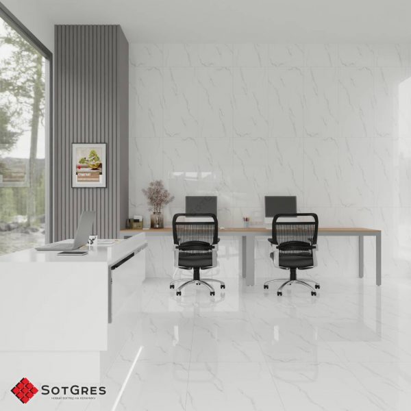 STATURIO GREY 60X120 ГЛЯНЦЕВЫЙ КЕРАМИЧЕСКИЙ ГРАНИТ — изображение 4