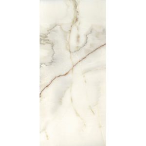 КЕРАМОГРАНИТ  BIJOUX ONYX BLANCHE GLO 6MM R 120X280