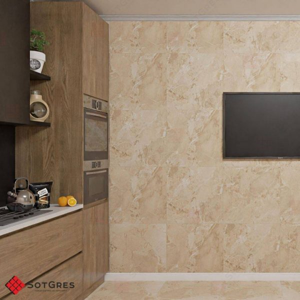 DOVE CREMA 60Х60 ГЛЯНЦЕВЫЙ КЕРАМИЧЕСКИЙ ГРАНИТ — изображение 8